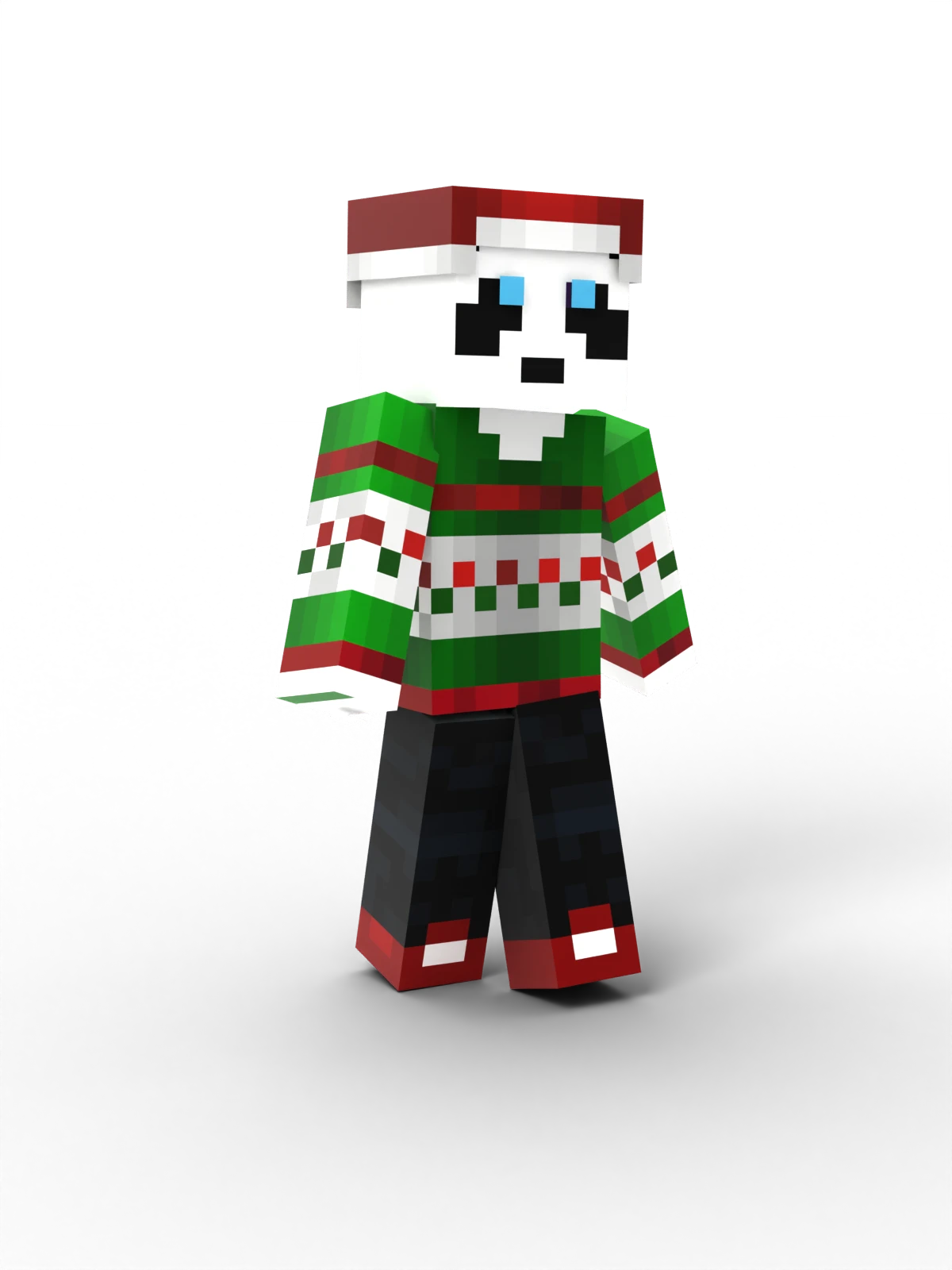 stylized video game character