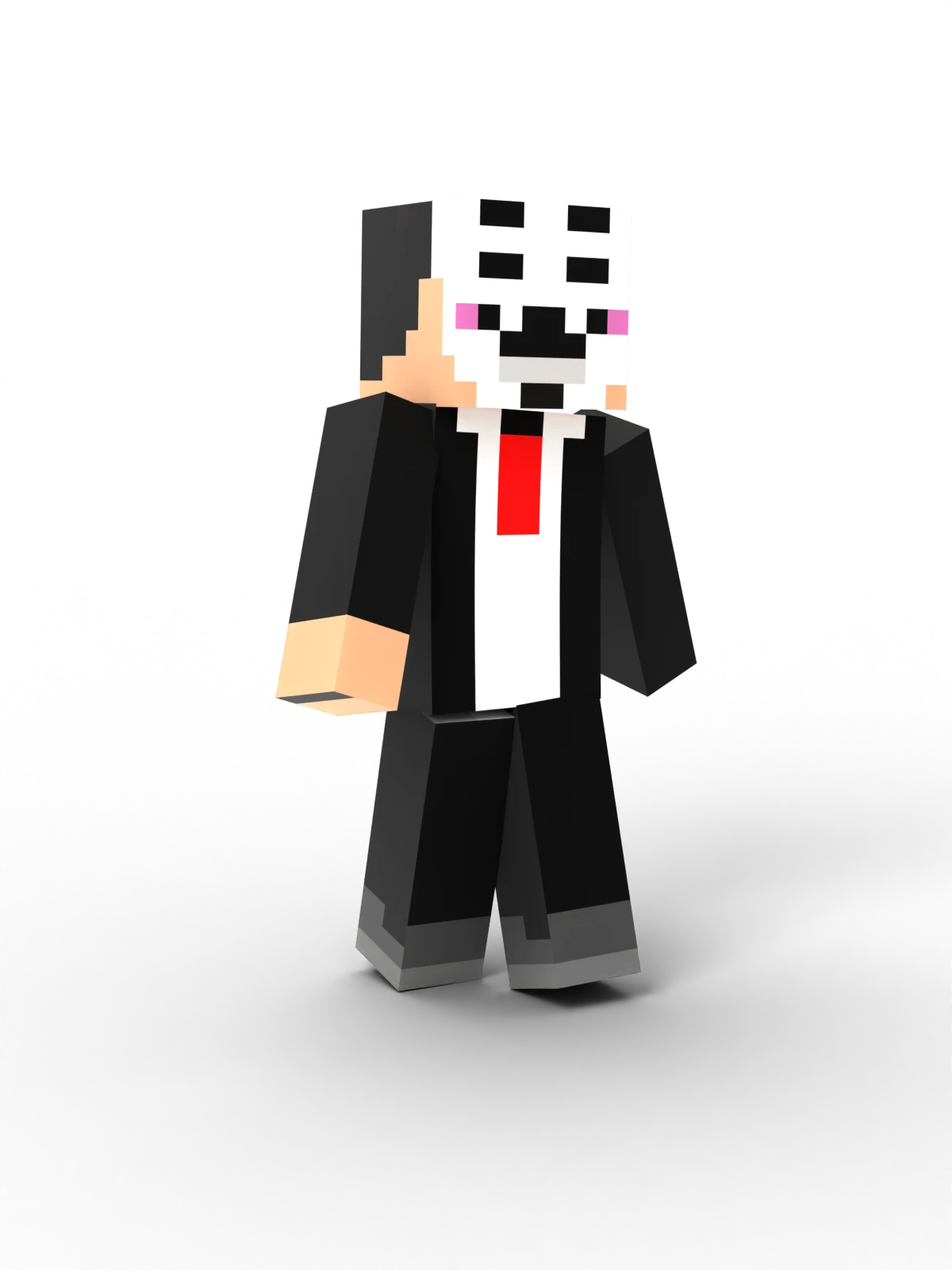 stylized video game character