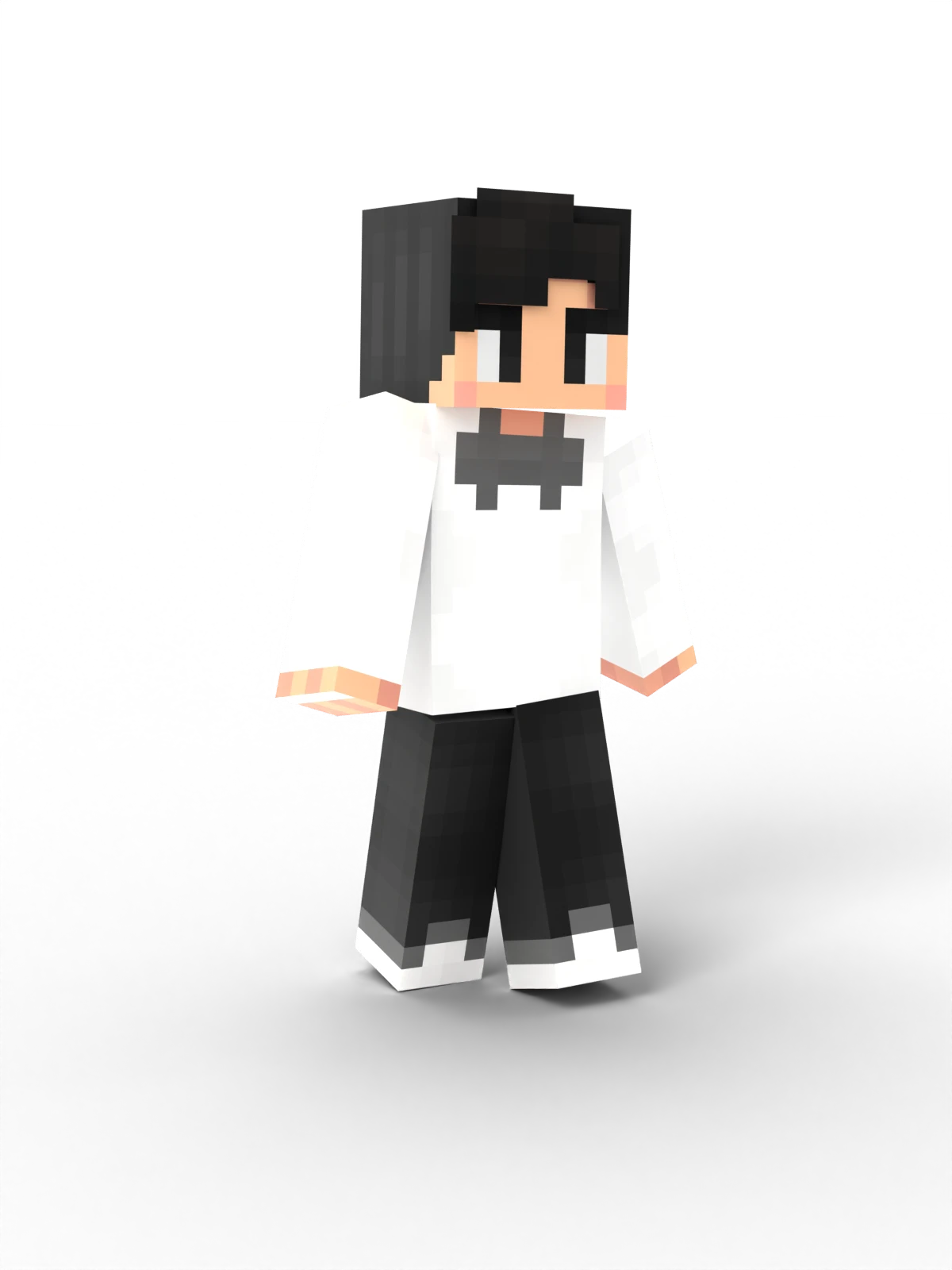 stylized, pixelated character reminis...